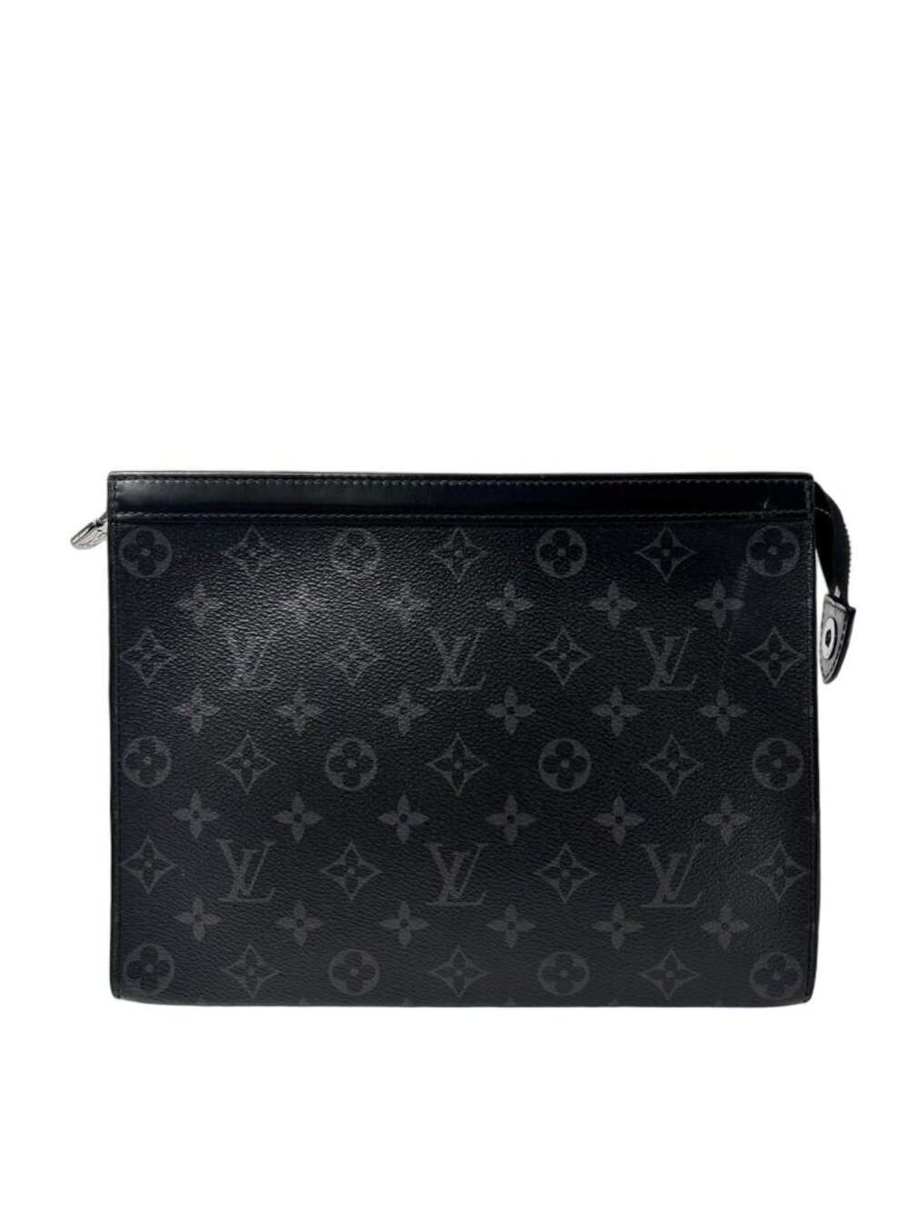 Louis Vuitton Monogram Eclipse Pochette Voyage Clutch